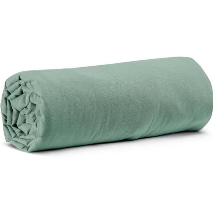 drap-housse-sauge-coton-lave-140