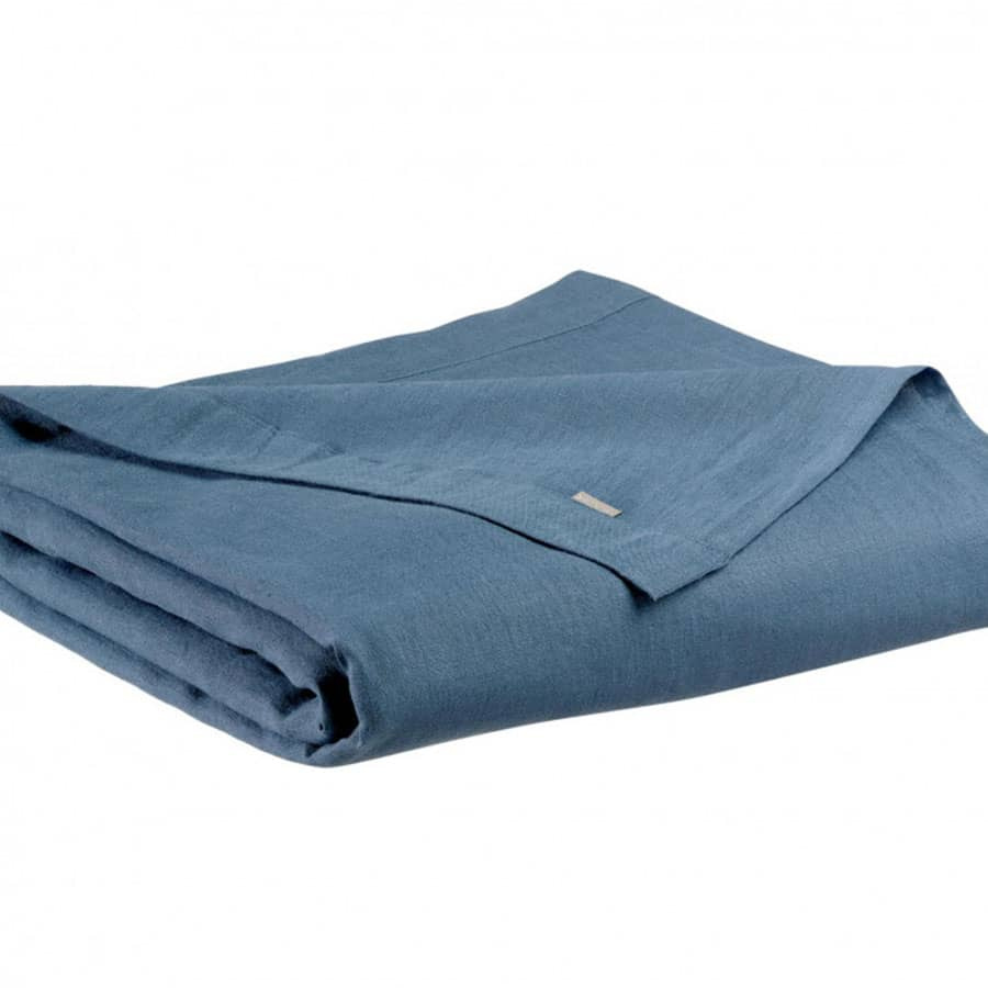 drap-plat-en-lin-bleu-tempete