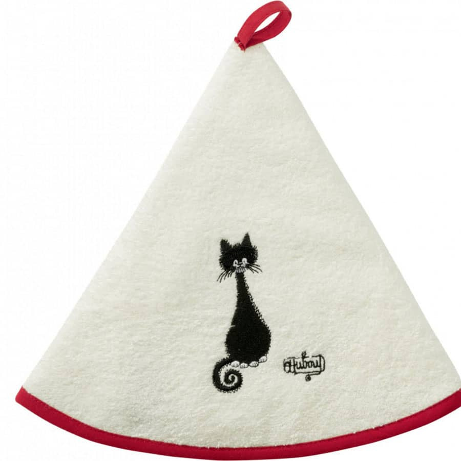 essuie-mains-rond-eponge-chat-portrait