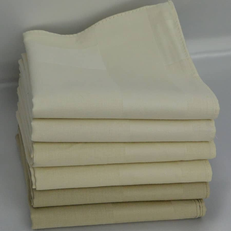 mouchoirs-coton-uni-beige-marceau