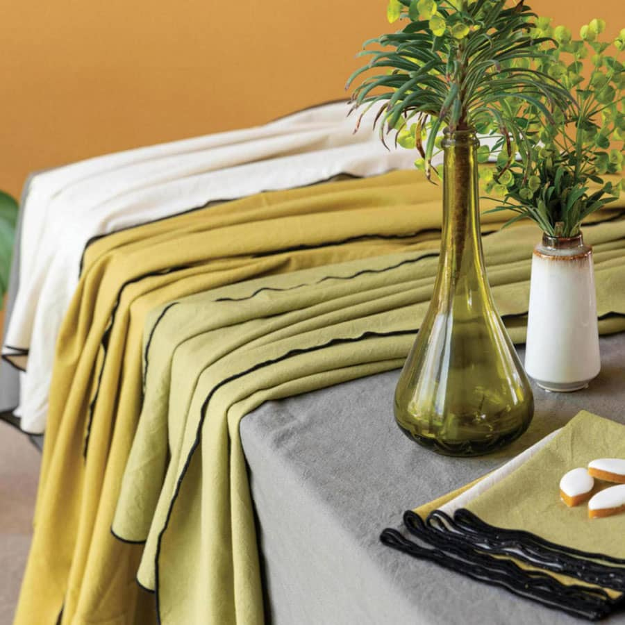 Nappe carrée en coton