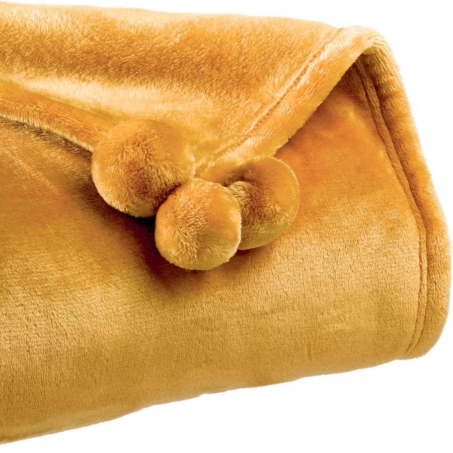 plaid-pompons-ocre-zoom