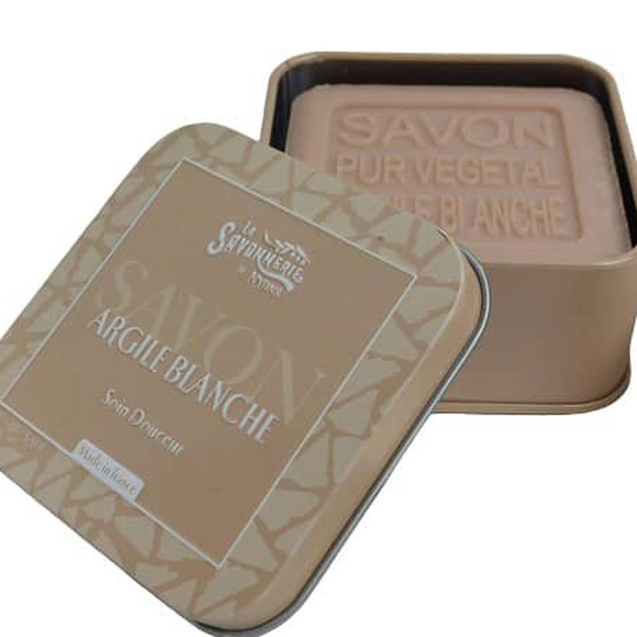 savon-boite-metal-argile-blanche