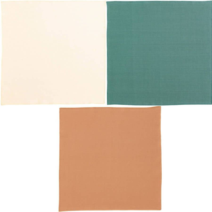 serviettes-de-table-ivoire-paon-terracotta