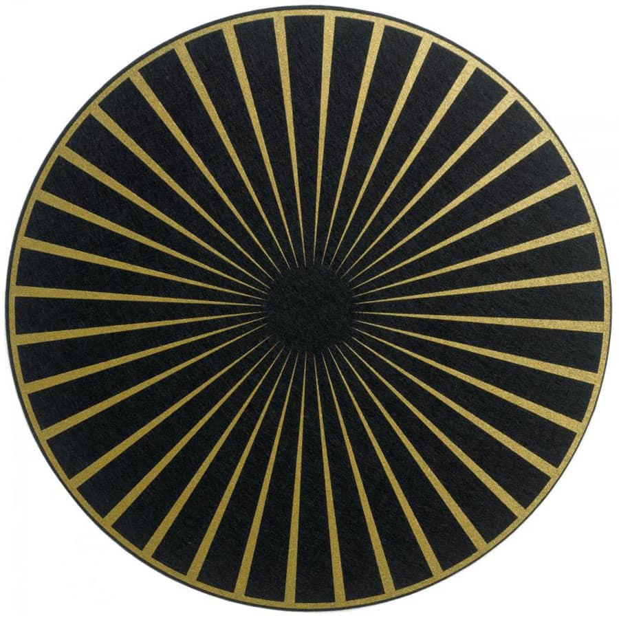 set-de-table-rond-noir-or-raini