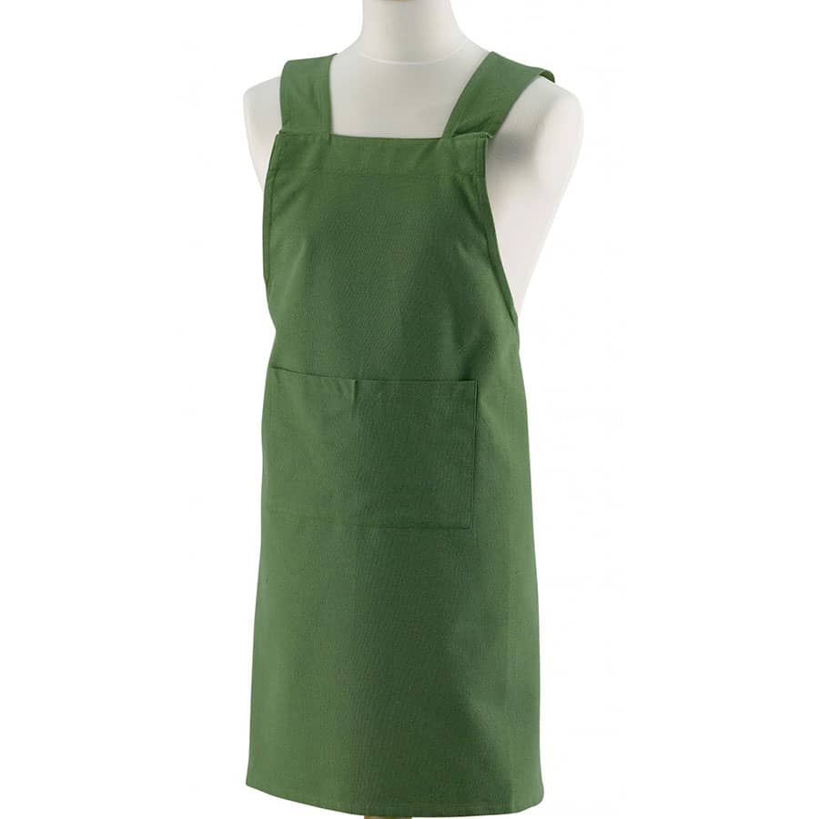 tablier-japonais-coton-recycle-vert