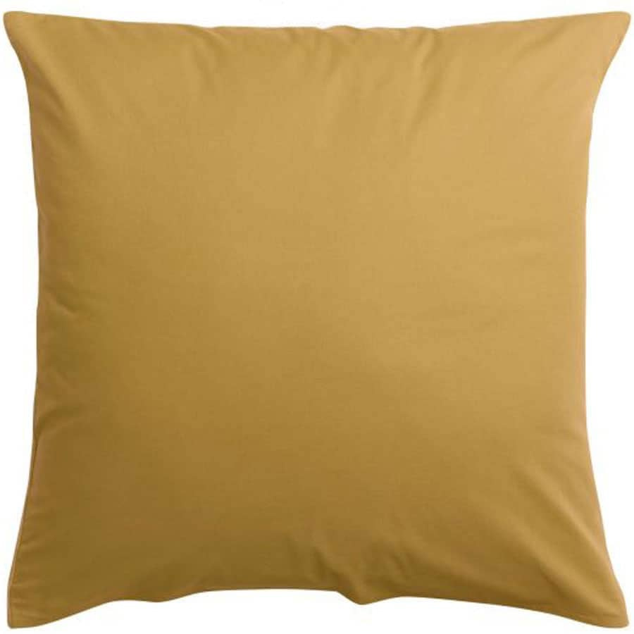 taie-oreiller-carree-face-coton-lincoton-gold