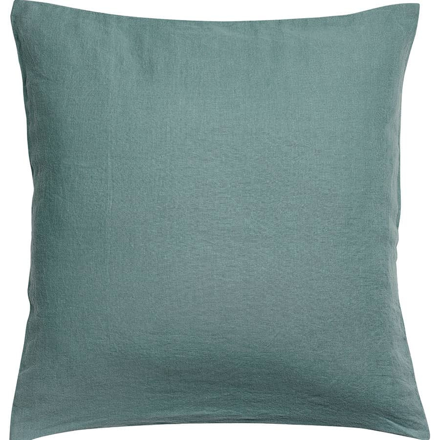 taie-oreiller-lin-carree-vert-de-gris