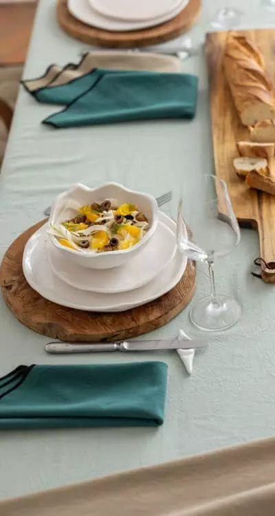 ambiance cote table