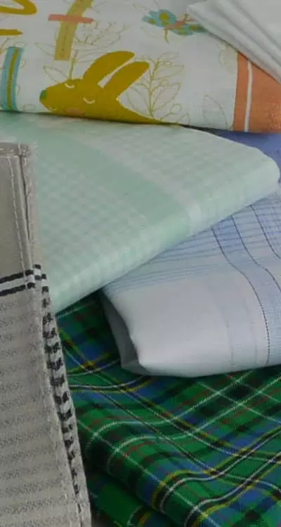 mouchoirs en tissu ambiance